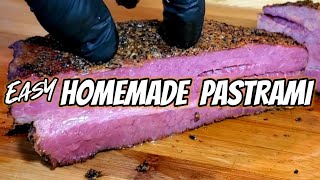 Easy Homemade Pastrami  How to Make Pastrami at Home [upl. by Tsyhtema224]