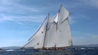 Schooner quotElenaquot in St Tropez 2012 [upl. by Asenej950]