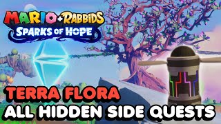 All Terra Flora HIDDEN QUEST Locations In Mario  Rabbids Sparks Of Hope [upl. by Ehud]