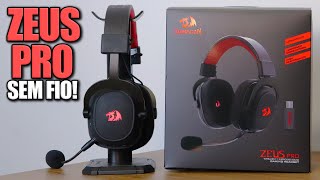 Vale a pena o headset Redragon Sem Fio Zeus Pro 71 H510PRO [upl. by Etnovahs686]