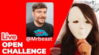 Live Challenge MrBeast [upl. by Wallraff159]