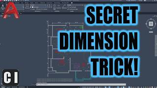 AutoCAD How to Add Dimensions The Easy Way [upl. by Zilvia]