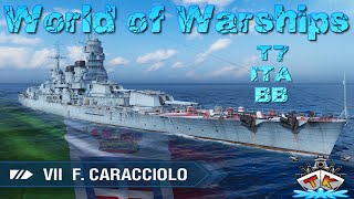 F Caracciolo angezockt T7BBITA in World of Warships auf Deutsch [upl. by Savadove]