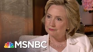 Hillary Clinton Interview OneOnOne  Andrea Mitchell  MSNBC [upl. by Clint194]