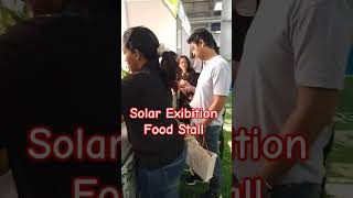 Solar Exibition Food Stallfoodvlogviralfoodiesviralcattereshelthyfoodfoodexpoviralshortstrend [upl. by Hueston581]