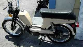 49cc Moped with Pedals SSR LAZER 5 MOPED DEMO AND INFO [upl. by Ynnaffit]