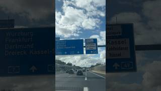 Deutschland Autobahn🇩🇪 germany roadphotography highway [upl. by Ciri479]