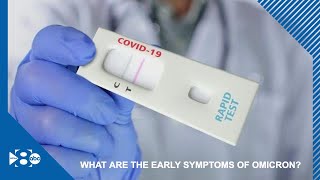 What are the early symptoms of Omicron variant of COVID19 Heres what one doctor has seen [upl. by Ahsoek262]