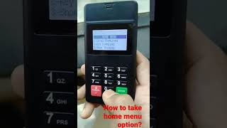 Pax D180  Introduction  Home screen Option  How to do it properly [upl. by Reemas]