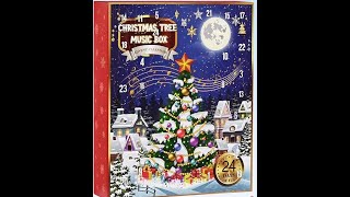 Wooden Christmas Tree Music Box Advent Calendar with Tink amp Outtakes [upl. by Aihsile]