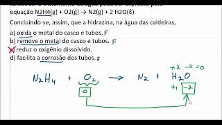 Reação de oxirredução [upl. by Aurore]