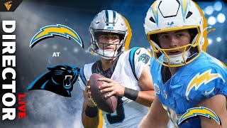 Chargers at Panthers Watch Party Week 2 2024  Director LIVE [upl. by Ahgem251]