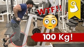 Dips mit 100 kg Zusatzgewicht  Wer kanns besser [upl. by Phaih]