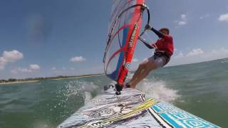 20161225 Sailboard F2 Lightning HD Brett Pattemore AUS300 Far Beach Mackay [upl. by Florencia]