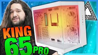 Montech King 65 Pro Case Review amp Benchmarks Cable Management Thermals Noise [upl. by Glynis]