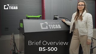 Sealcoat Sprayer Machine BS500 Presentation  TM TICAB [upl. by Nayt]