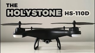 HOLYSTONE HS110D UNBOXING AND FLIGHT DEMO holystone rc [upl. by Atnwahs118]