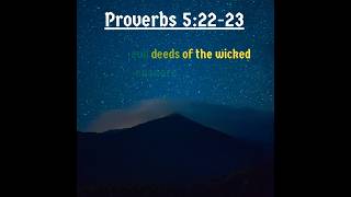 Proverbs 52223 jesus english message ✝️♥️♥️ [upl. by Annai234]