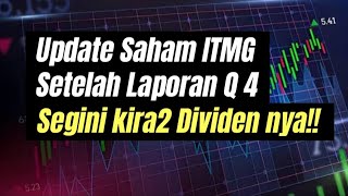 Update Saham ITMG segini dividen nya setelah q4 [upl. by Anidam]