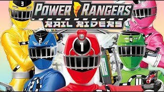 Power Rangers Rail Riders  Episode 1  All Aboard [upl. by Ahsirhcal]