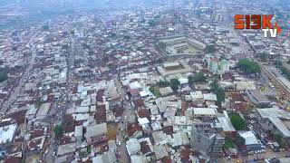 BRIQUETERIE ET SES VOISINS  PRISE DE VUE AÉRIENNE DES QUARTIERS LES PLUS POPULAIRES DE YAOUNDÉ [upl. by Aroel943]