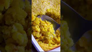 Corn Pudding Casserole HolidayMake Ahead Dish cooking recipe shorts [upl. by Frazier]