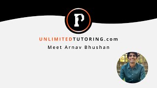 Meet the Tutors  Arnav Bhushan [upl. by Musser]