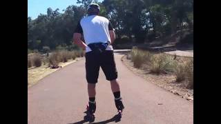 Roller ski technical drills [upl. by Alrick]