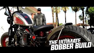 Harley Bobber Build  Time Lapse [upl. by Laohcin]