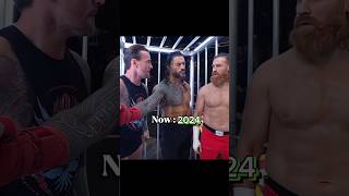 Roman Reigns Stops CM Punk 2024 vs 2022 Edit 💯 wwe romanreigns cmpunk thenandnow shorts [upl. by Analos]