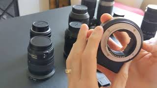 Nikon F to Sony E Adapters TESTED  Autofocus Metering and VR [upl. by Hamburger]