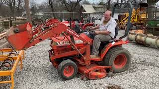 Kubota B1750 tractor [upl. by Redfield]