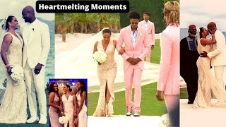 Emotional amp Romantic Moments At Shaunie ONeal And Pastor Keion Henderson Wedding  Bishop TD Jakes [upl. by Kinnard448]