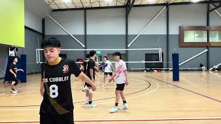 Gock Cobblers vs New State Warriors  Division 1  Manningham Volleyball  271024 [upl. by Efinnej]