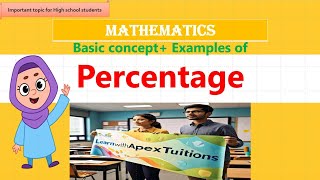 Percentage kaise Nikale Understanding Percentages The Basics Explained Percentage Math Trick [upl. by Lewendal747]