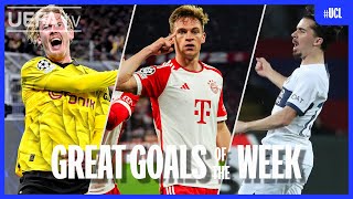 UCL Great Goals QuarterFinals 2nd leg  Brandt Kimmich Vitinha [upl. by Auoz]