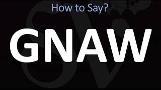 How to Pronounce GNAW CORRECTLY [upl. by Anderson]