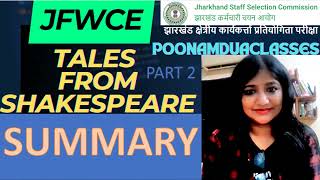 Tales from Shakespeare Charles Mary Lamb JFWCE ENGLISH All Plays LITERATURE Lectures Poonam Dua [upl. by Arobed]