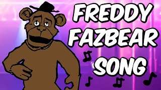 Freddy Fazbear Song Five Nights At Freddys FNAF Song Official Animated Music Video [upl. by Acirederf343]