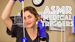 ASMR Doctor  Random and Repetitive Medical Triggers for Sleep [upl. by Roslyn]