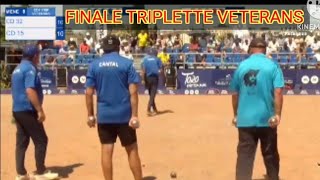 Finale championnat de France triplette veterans 2024 CD 32 vs PATRICHDELPUECHISOULET15 [upl. by Eiramanin]