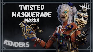 Dead by Daylight  Twisted Masquerade Masks Showcase Animation [upl. by Ecadnarb]