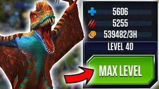 METRIAPHODON UNLOCKED MAX LEVEL 40  Jurassic World The Game [upl. by Glynnis]