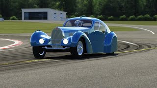 Bugatti Type57 Aerolithe 1935 at Top Gear [upl. by Nosila]