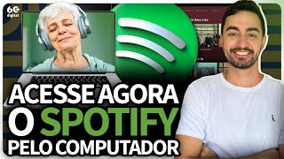 COMO USAR O SPOTIFY NO SEU COMPUTADOR [upl. by Nillad]