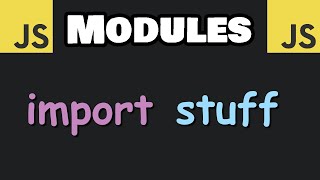 Learn JavaScript ES6 Modules in 6 minutes 🚢 [upl. by Shelah]