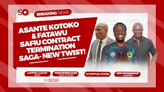 Asante Kotoko NewsKotoko and Fatawu Safiu Contract TerminationNew TwistKotoko Legends GiftETC [upl. by Ardnoed]