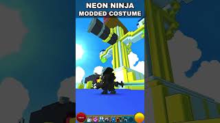 Spires Shinobi Neon Ninja Costume  Trove Mod shorts trove freetoplay mmorpg [upl. by Troyes]