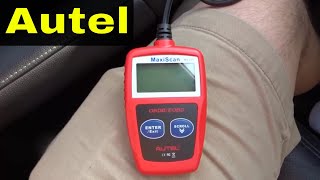 Autel MaxiScan MS309 OBD Code Reader ReviewCar Scanner [upl. by Ahaelam]