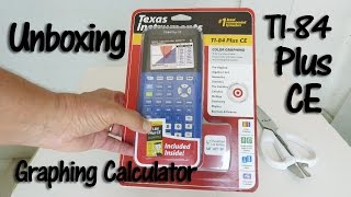 TI 84 Plus CE Calculator Unboxing [upl. by Lobell]